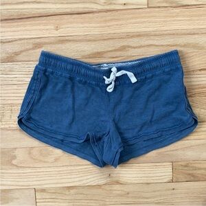 Blue low rise y2k booty Shorts